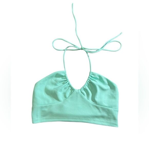 Princess Polly halter top mint size 6 - Picture 1 of 8